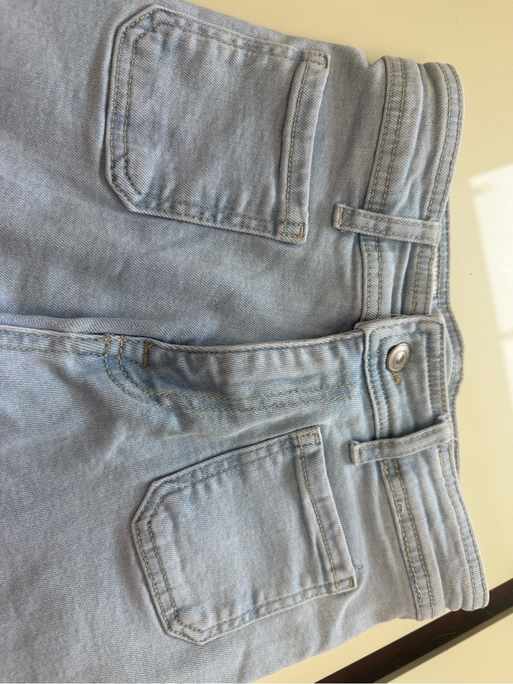 5 pairs of Blue Denim Jeans (zara, old navy, (arts class 2, and justice)